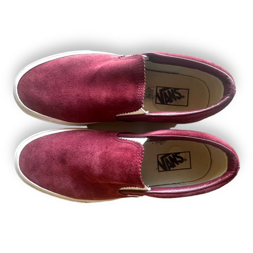 Vans Classic “Pinked” Suede Slip On Men’s 8/Women’s 9.5
